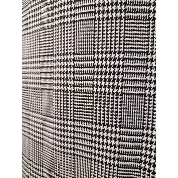 Worthington Skirt Womens Size 8 Black Houndstooth Career Staple Y2K Grunge Work - Picture 4 of 9